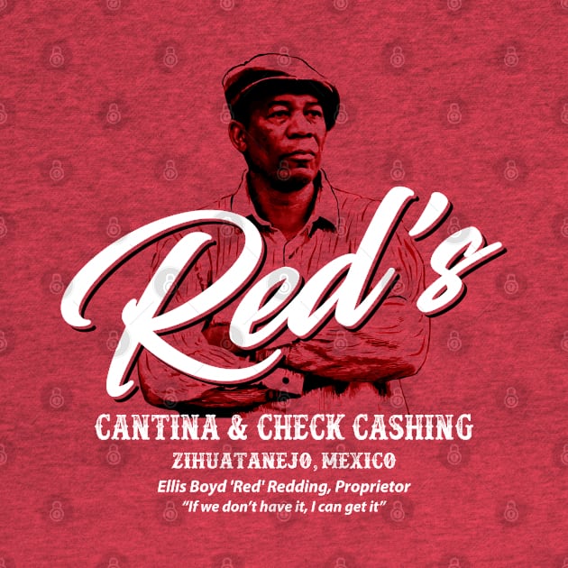 Red's Cantina & Check Cashing by Alema Art